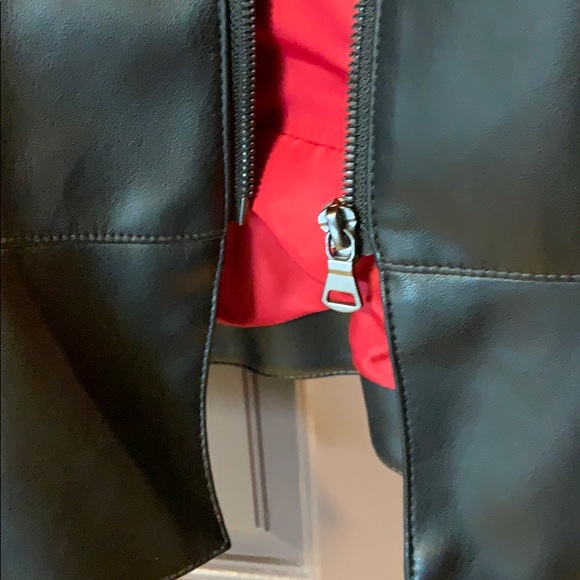 Zara Faux Leather Jacket - Picture 5 of 8